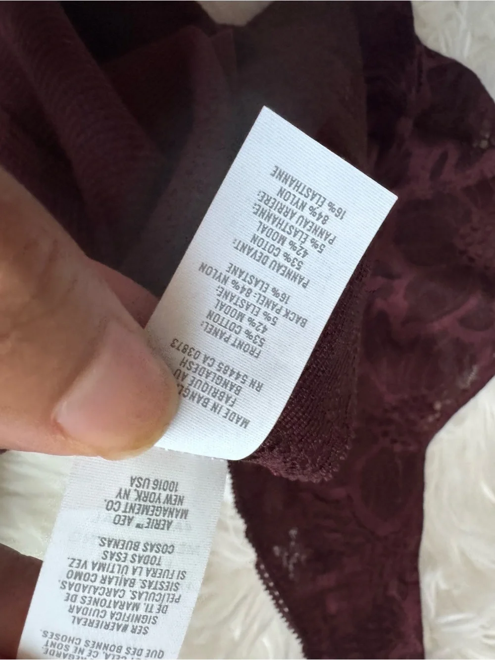 aerie lace bralette